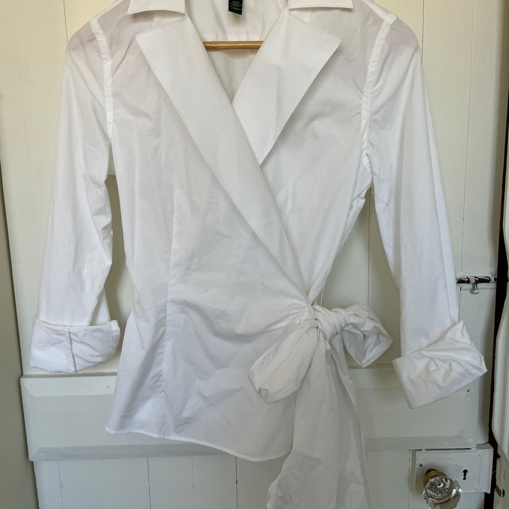 Lauren Ralph Lauren Wrap Tie Top